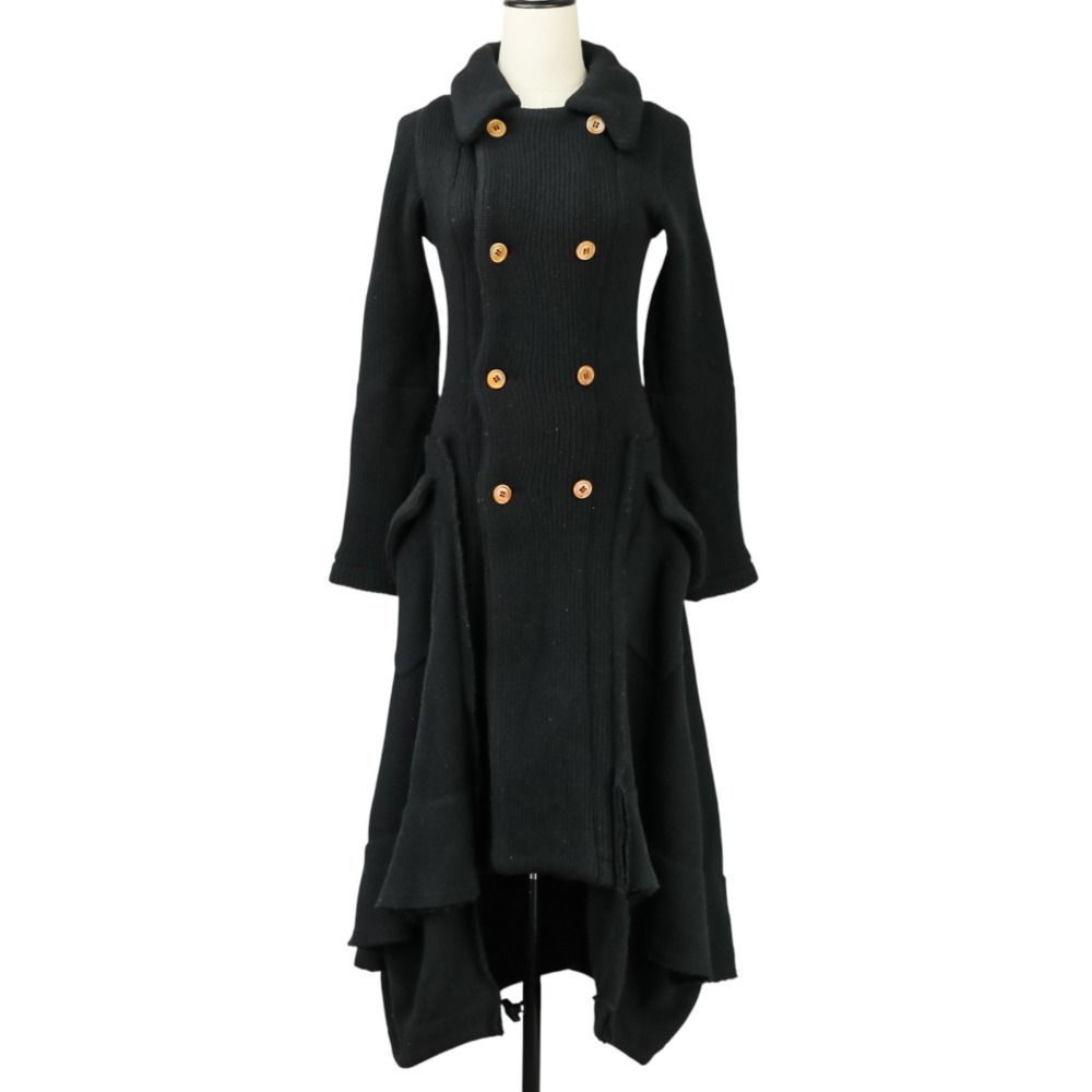 良品 COMME des GARCONS コムデギャルソン AD2002 ニットトレンチ