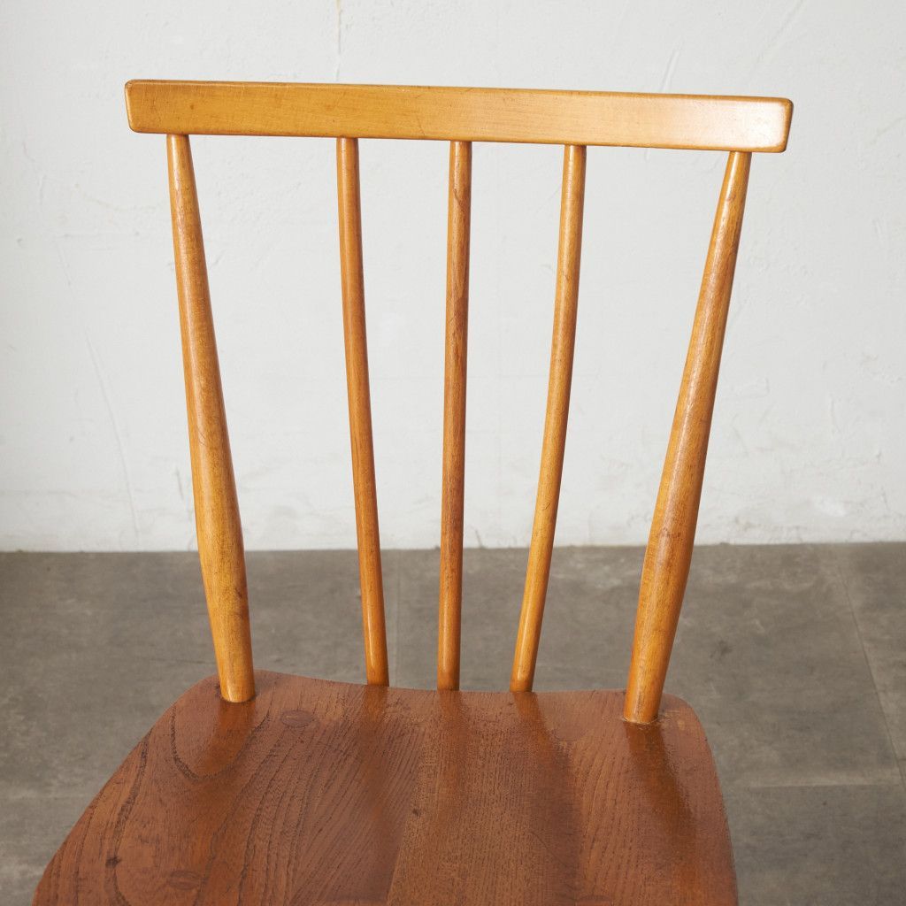 ercol スティックバックチェア ヴィンテージ 英国 アーコール エルム