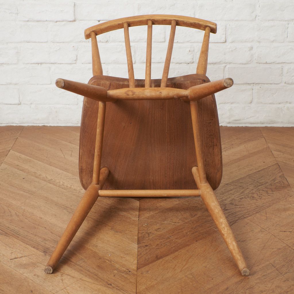 ercol スティックバックチェア ヴィンテージ 英国 アーコール エルム 