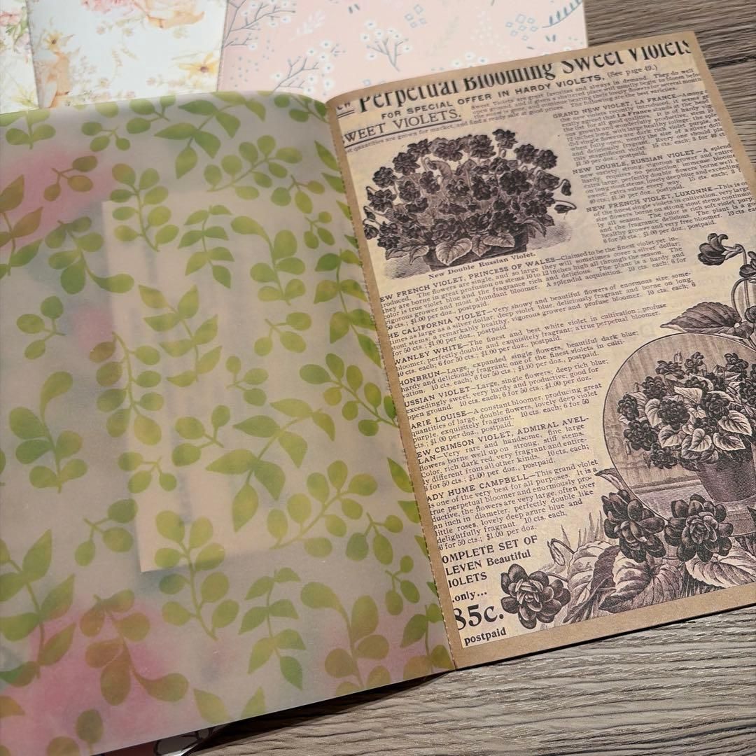 数量限定！⭐︎素材セット⭐︎雑記帳 ジャンクジャーナル コラージュ