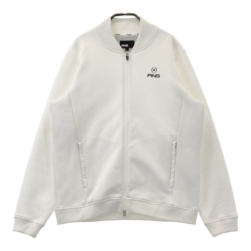 Size: L PING Pin Jacket White [241003001275] Golf Wear Ladies Stost