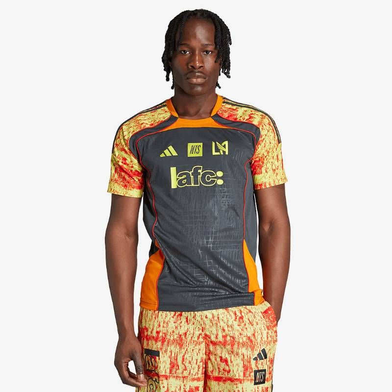 【送料無料・匿名配送】adidas x NTS アディダス ロサンゼルスFC シャツ グレー ピンク 黄 赤 新品 正規品 日本未発売 LAFC