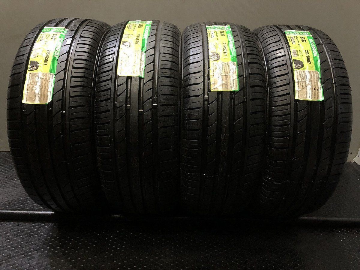 新品】23年製 GOODRIDE SPORT SA-37 215/55R17 98W 17インチ 夏タイヤ
