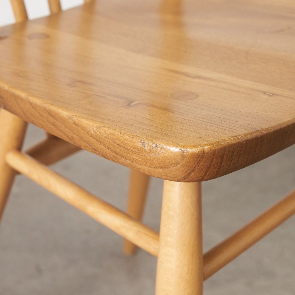 ercol スティックバックチェア ヴィンテージ 英国 アーコール エルム