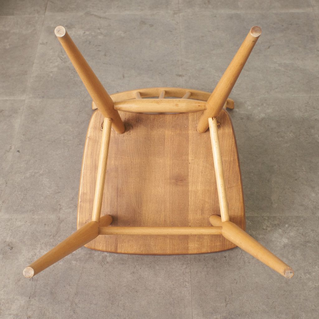 【発送の場合は即購入不可】 ercol スティックバックチェア ヴィンテージ 英国 アーコール エルム ウィンザーチェア 曲木 椅子 コムバック ダイニングチェア 98043 ERCOL（アーコール）スティックバックチェア ウィンザーチェア
