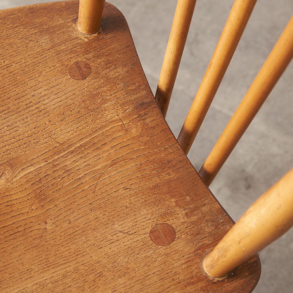 ercol スティックバックチェア ヴィンテージ 英国 アーコール エルム 