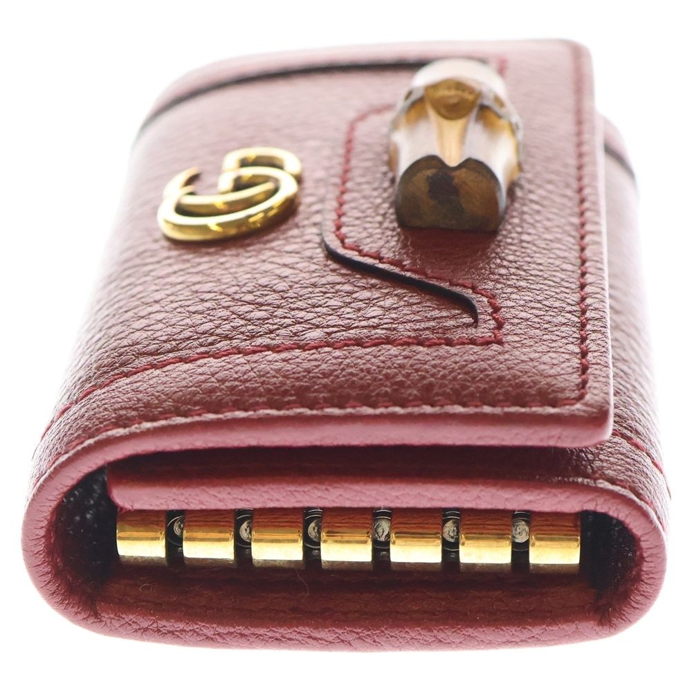 GUCCI (グッチ) GGマーモント バンブー 6連キーケース キーホルダー