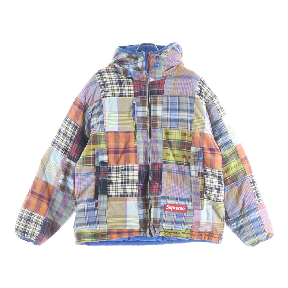 SUPREME (シュプリーム) 23SS Madras Reversible WINDSTOPPER Puffer