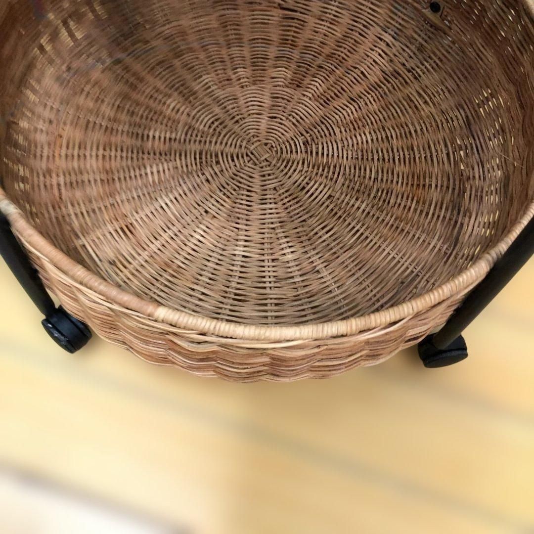 送料無料】IKEA LUBBAN ルッバン ラタン 2段ワゴン 11907 - メルカリ