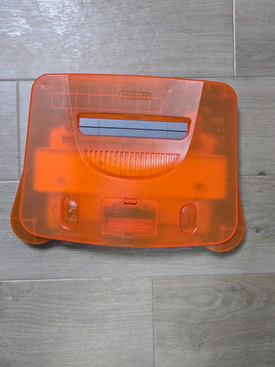 NINTENDO64 本体 ダイエー クリアオレンジ ブラック 訳あり品 ジャンク