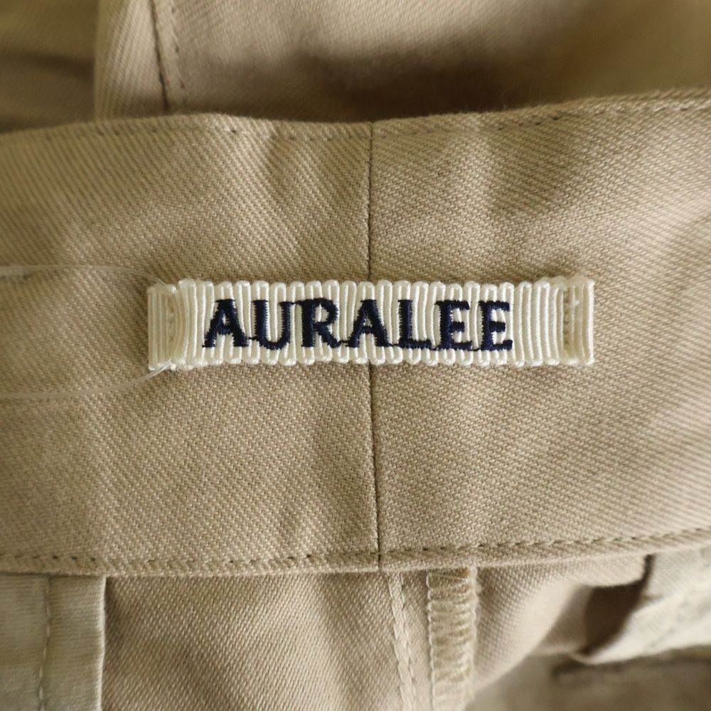 AURALEE (オーラリー) 22AW SUPER FINE WOOL COTTON TWILL SLACKS