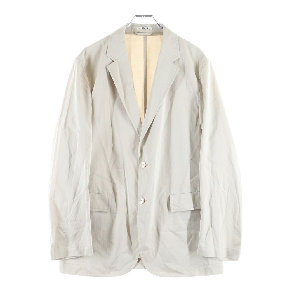 AURALEE (オーラリー) 22SS WASHED FINX HERRINGBONE JACKET 