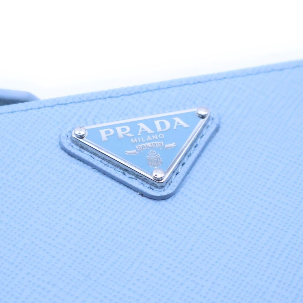 PRADA (プラダ) サフィアーノトライアングル カードケース 