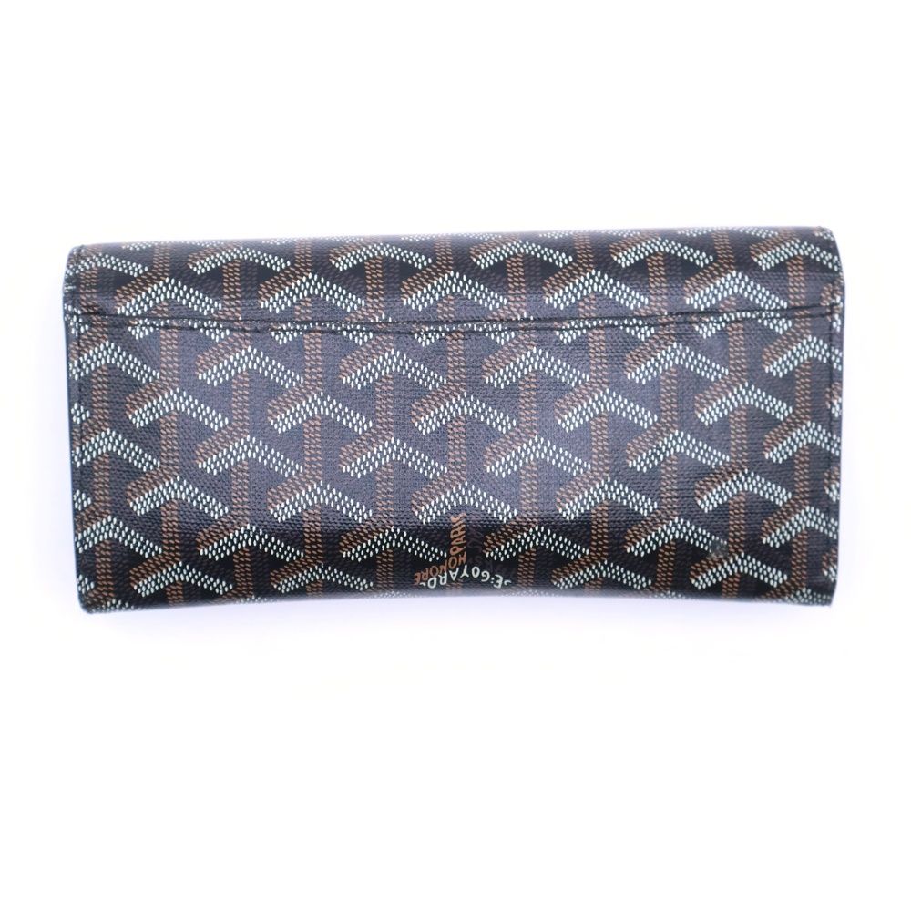 GOYARD (ゴヤール) ヘリンボーン柄 ヴァレンヌ フラップロング