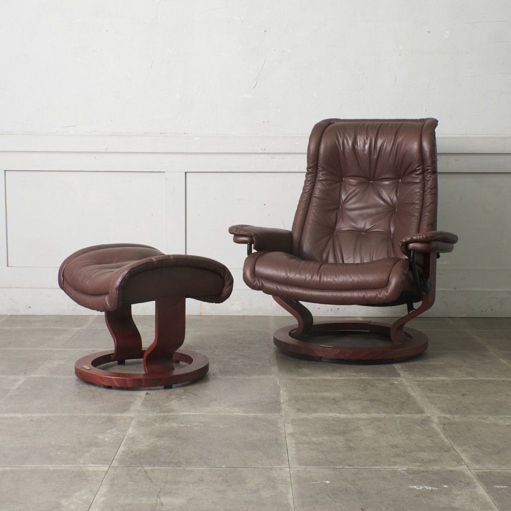 送料別】参考定価44万 ekornes ストレスレス ロイヤル リクライニング 
