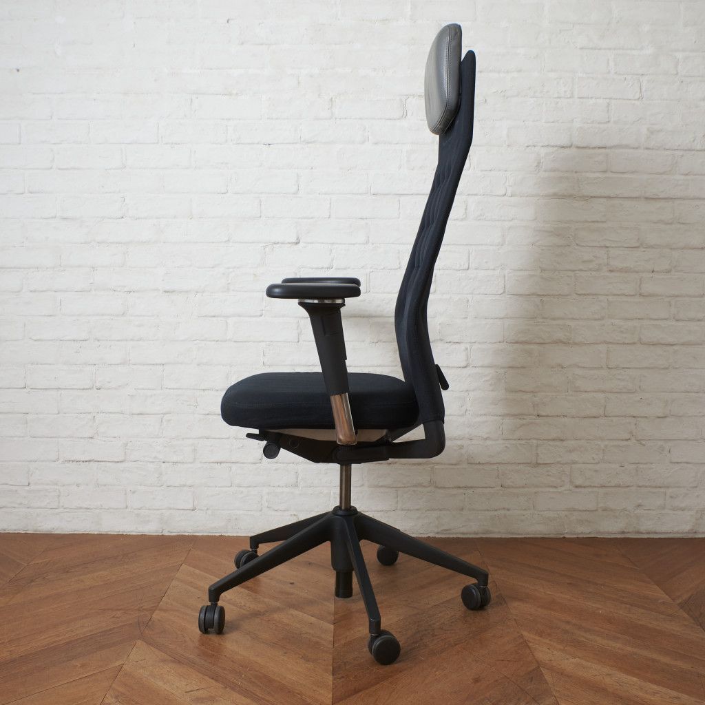 【！送料別！】 Vitra ヴィトラ ID トリム L ワークチェア ヘッドレスト キャスター デスクチェア ハイバック Antonio Citterio オフィスチェア 87374 Vitra ID TrimLチェア ( ヴィトラ トリムL オフィスチェア ワーク