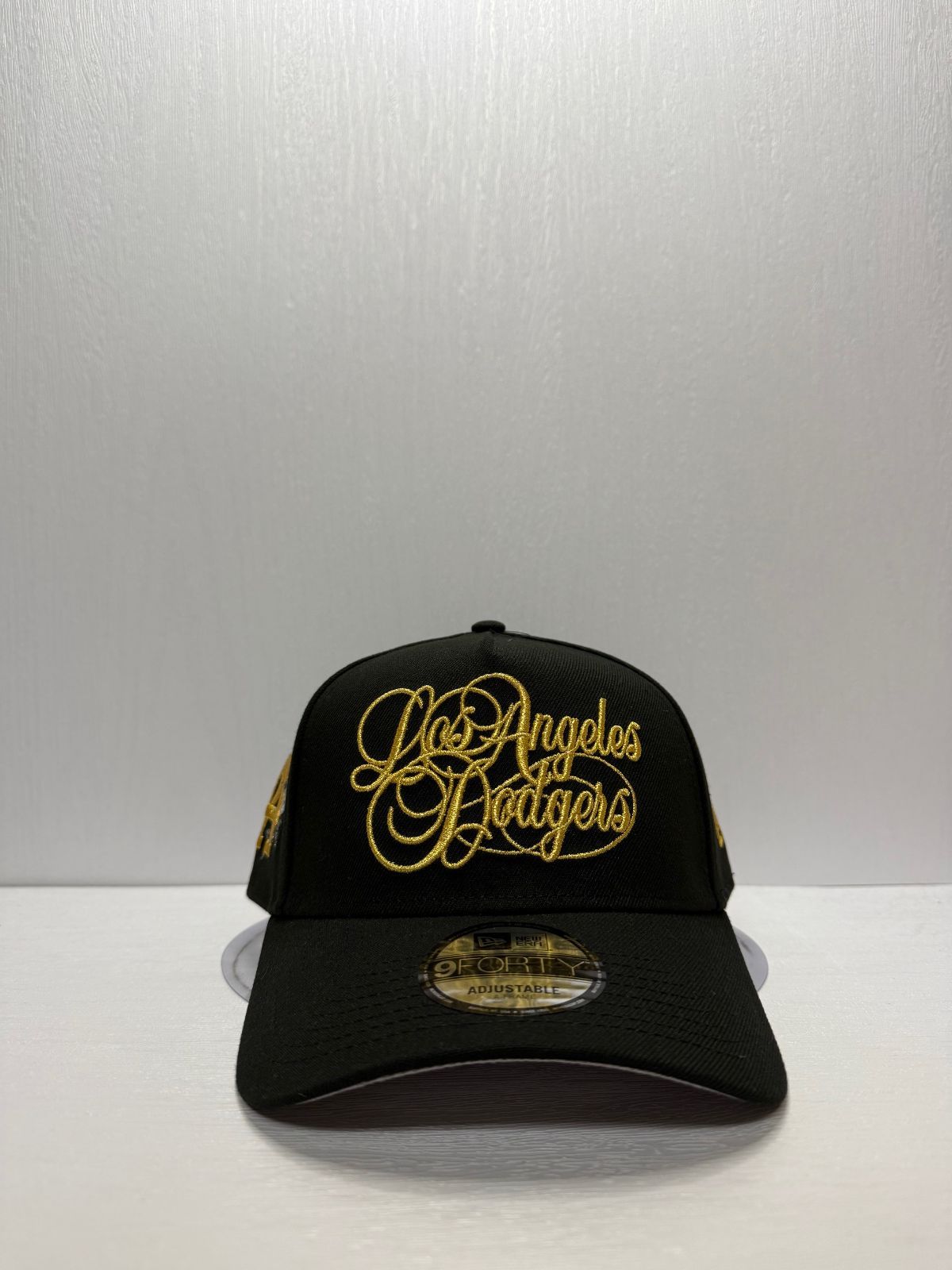 NEW ERA - Newera 9forty ロサンゼルスドジャース ローズ刺繍 スナップ