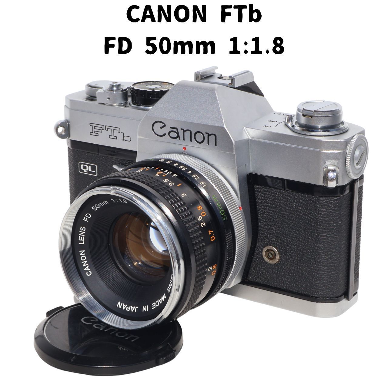 CANON FTb シルバー + FD 50mm 1:1.8 整備済 - メルカリ