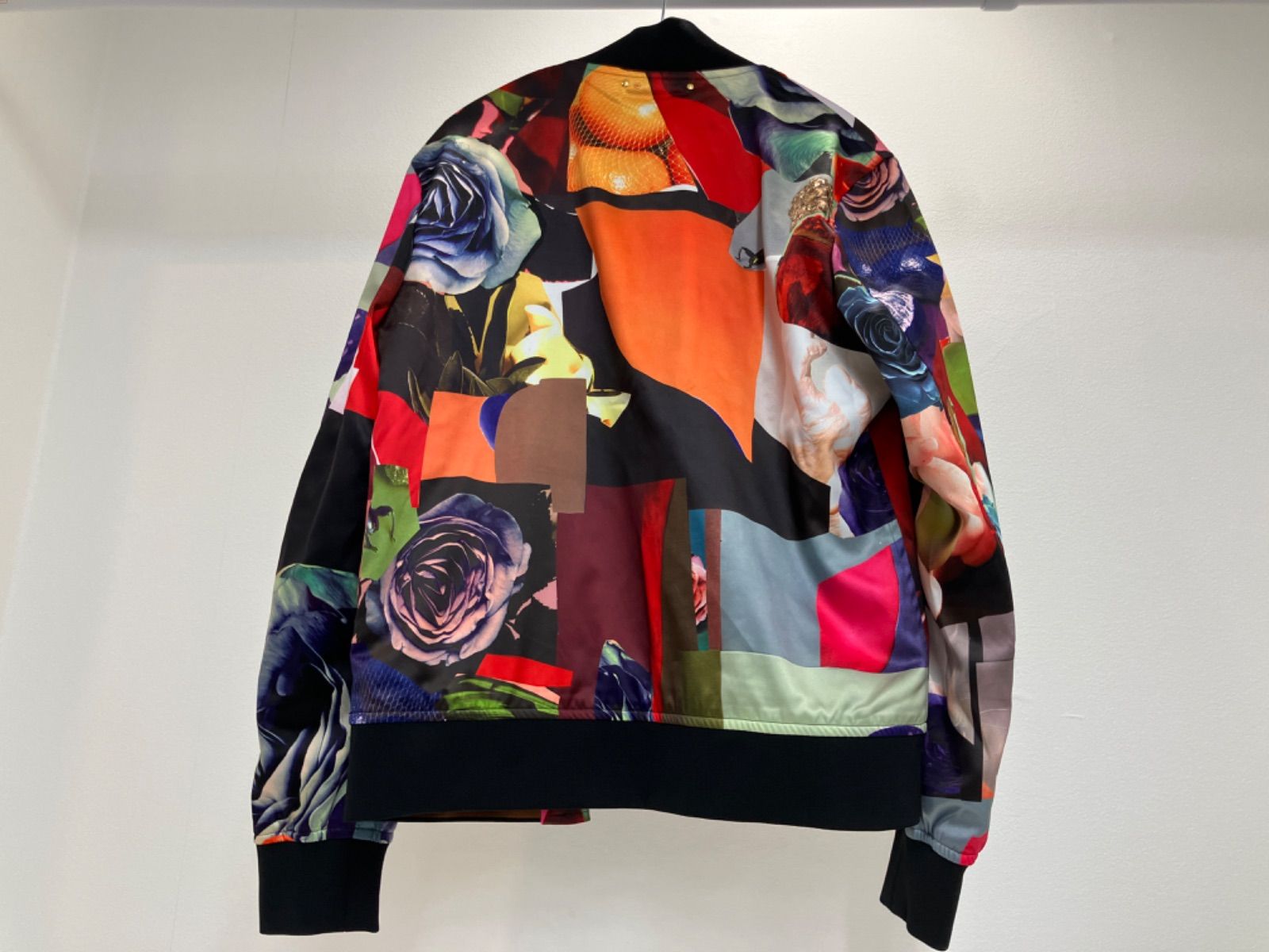 Paul Smith ポールスミス MA-1 Rose Collage 薔薇 | ARUBAFSCLUB.COM