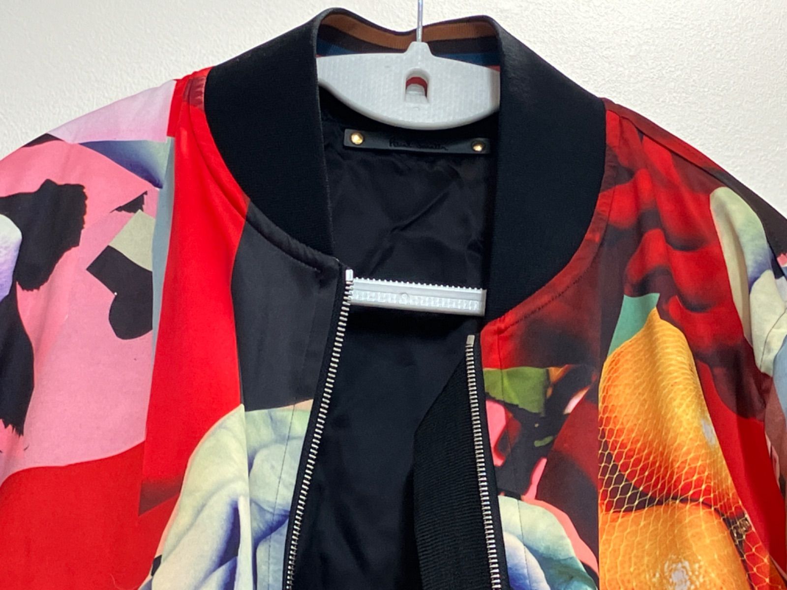 Paul Smith ポールスミス MA-1 Rose Collage 薔薇 | ARUBAFSCLUB.COM