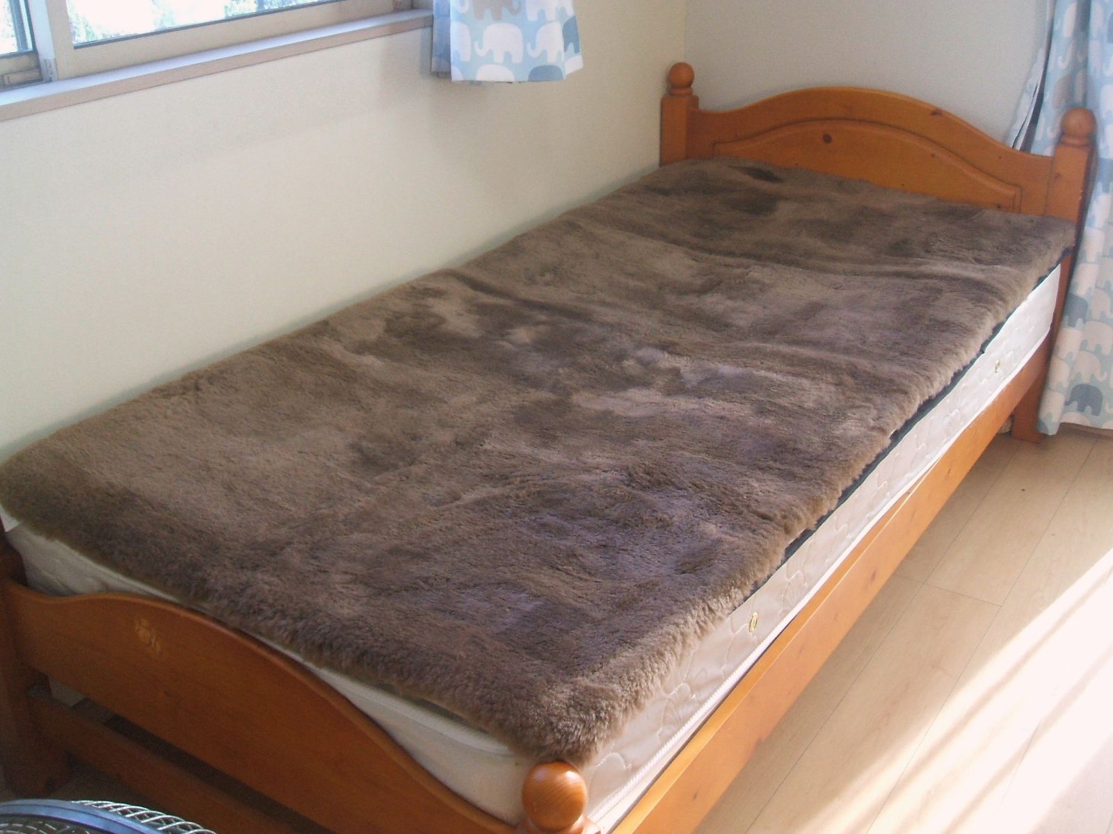 限定品＊新品＊じぶんまくら日本ムートン製＊毛足35ミリ