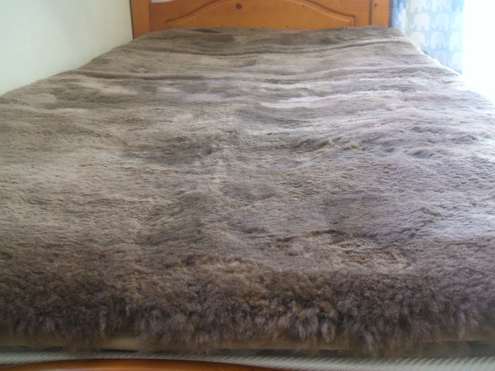 限定品＊新品＊じぶんまくら日本ムートン製＊毛足35ミリ