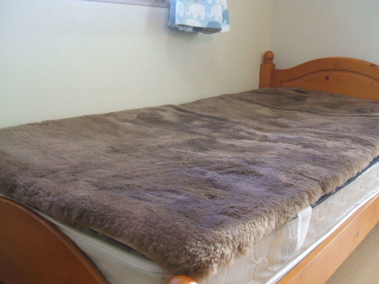 限定品＊新品＊じぶんまくら日本ムートン製＊毛足35ミリ