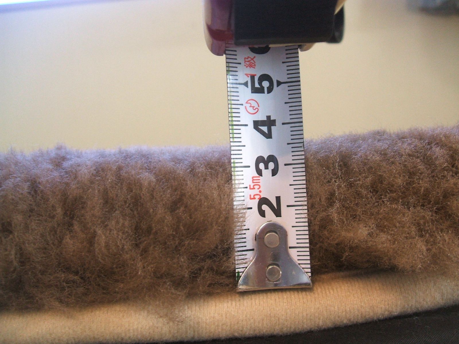 限定品＊新品＊じぶんまくら日本ムートン製＊毛足35ミリ