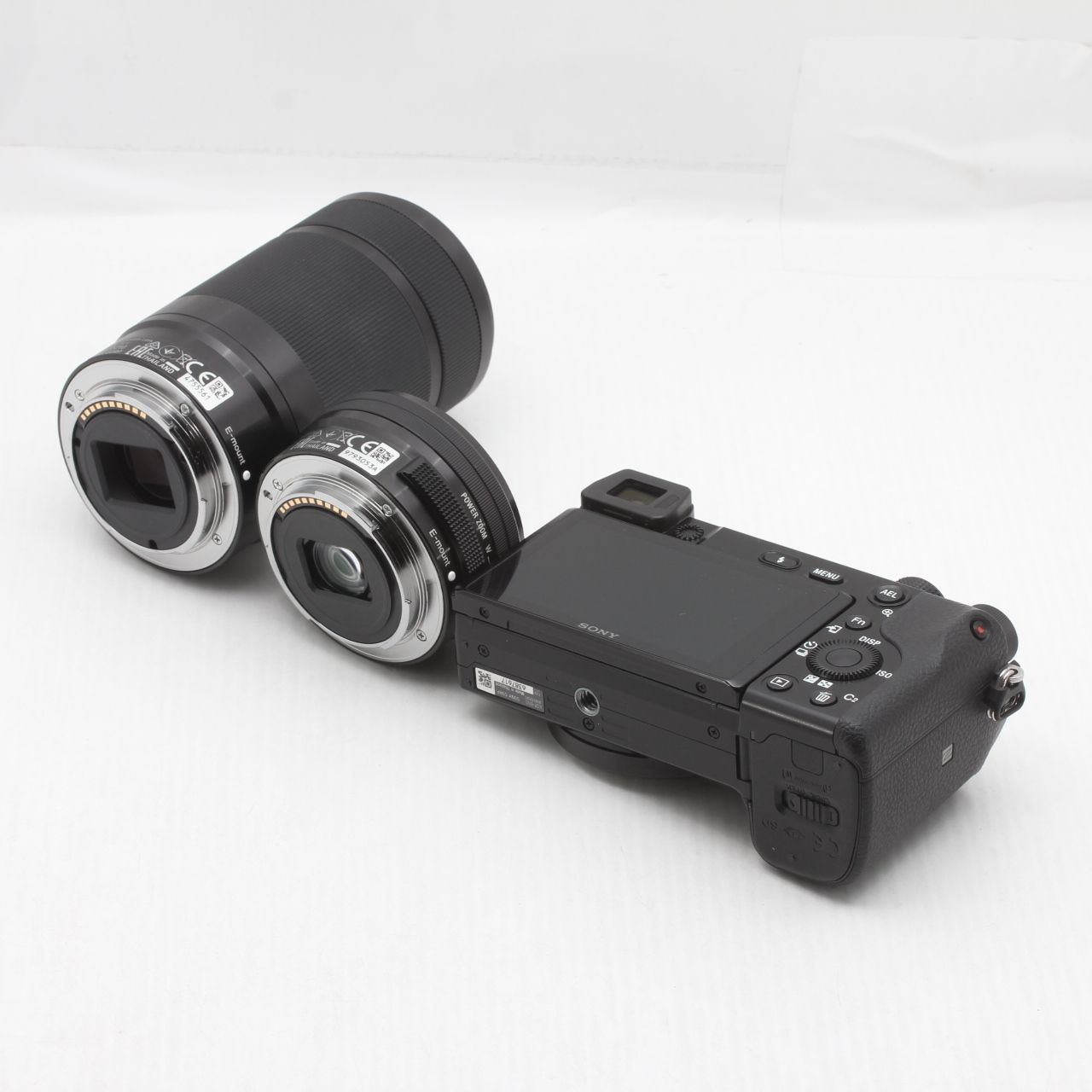美品】SONY ソニー ミラーレス一眼 α6100 ダブルズームレンズキット 