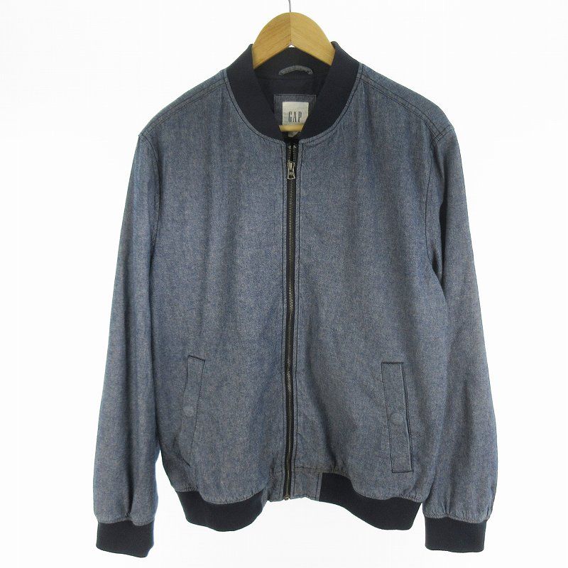 ギャップ GAP 00'S ジップアップ ジャケット ブルゾン インディゴ