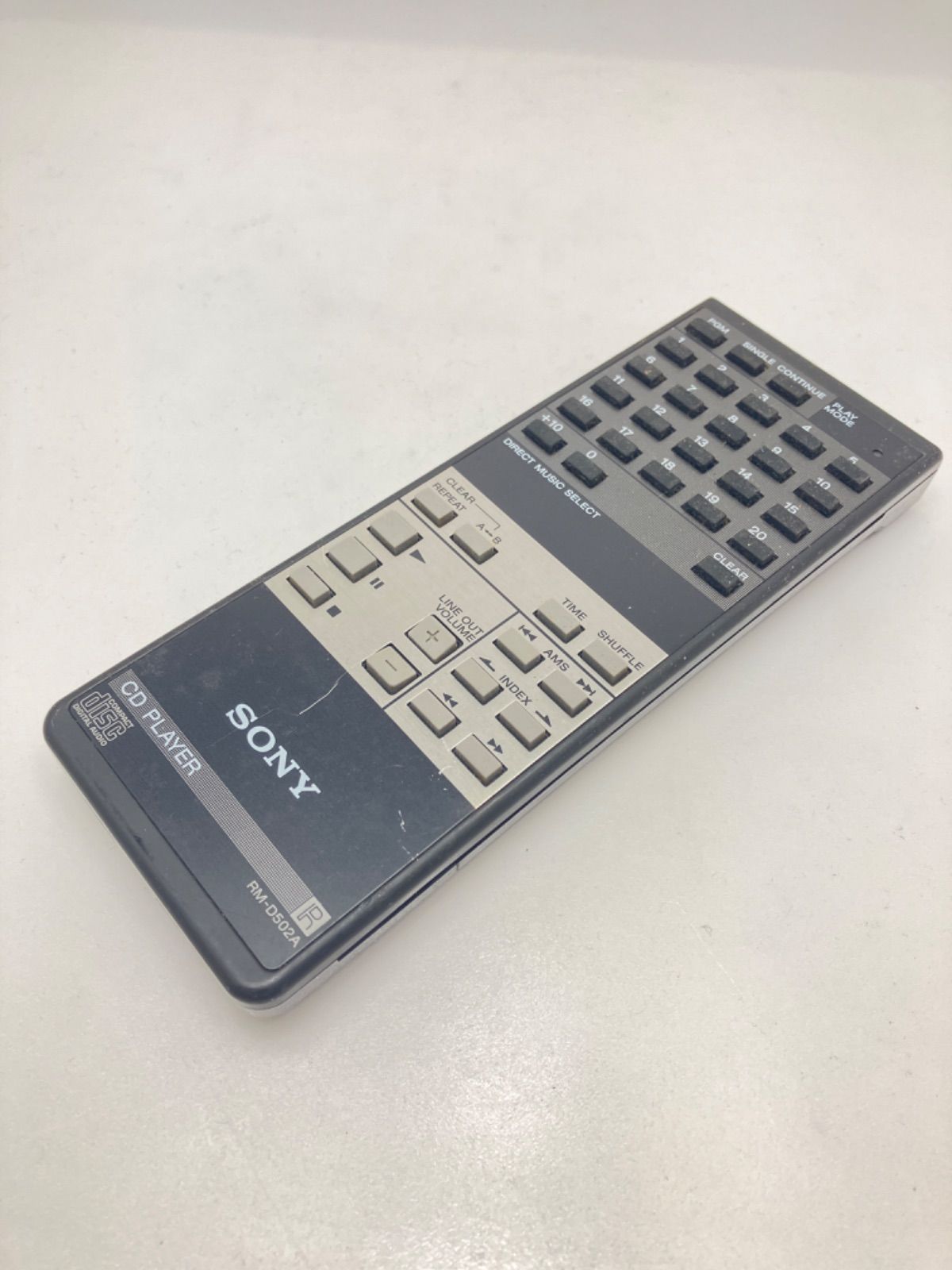 [保証あり] SONY ソニー オーディオリモコン RM-D502A ☆ SONY ソニー RM-D502A リモコン - メルカリ