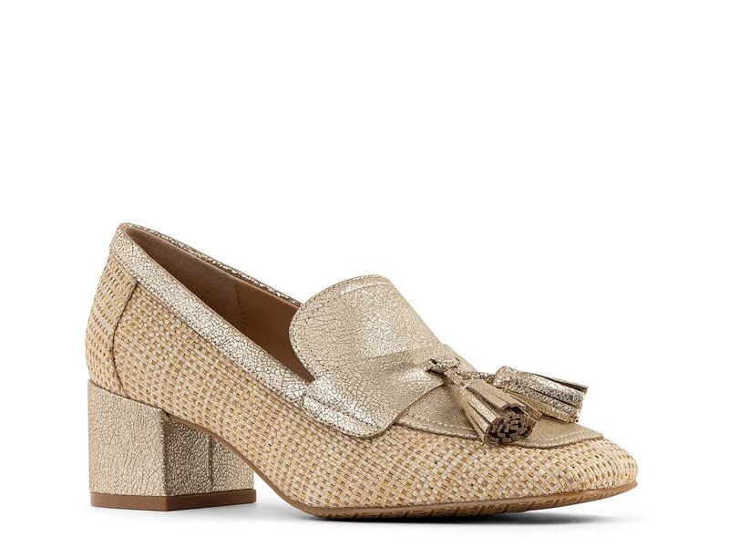 ドナルドプリネール レディース シューズ パンプス Donald Pliner Kressida Pump BeigeGold llic ベージュ