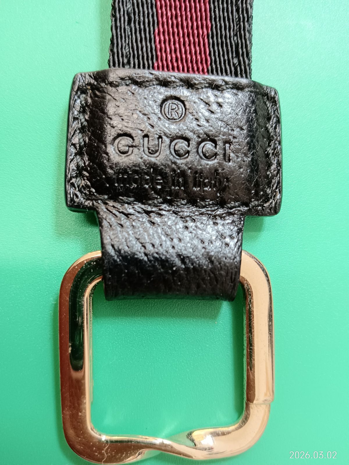 GUCCI キーホルダー シェリーライン 新古品 鑑定済み - メルカリ