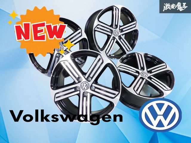 歪み無し！】VW フォルクスワーゲン純正 ゴルフ 7.5R ホイール 18