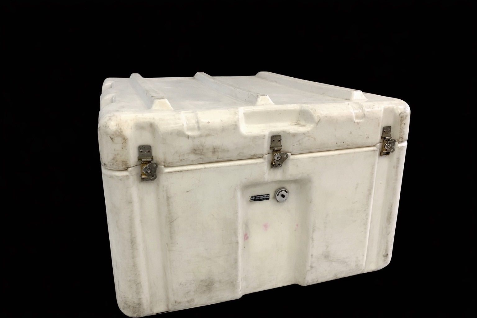 ◎ メルプライス【米軍放出品】リユーザブルコンテナ 輸送保管ケース 大型ハードケース アウトドアギア ガレージ用品 (220) AB4YK#26