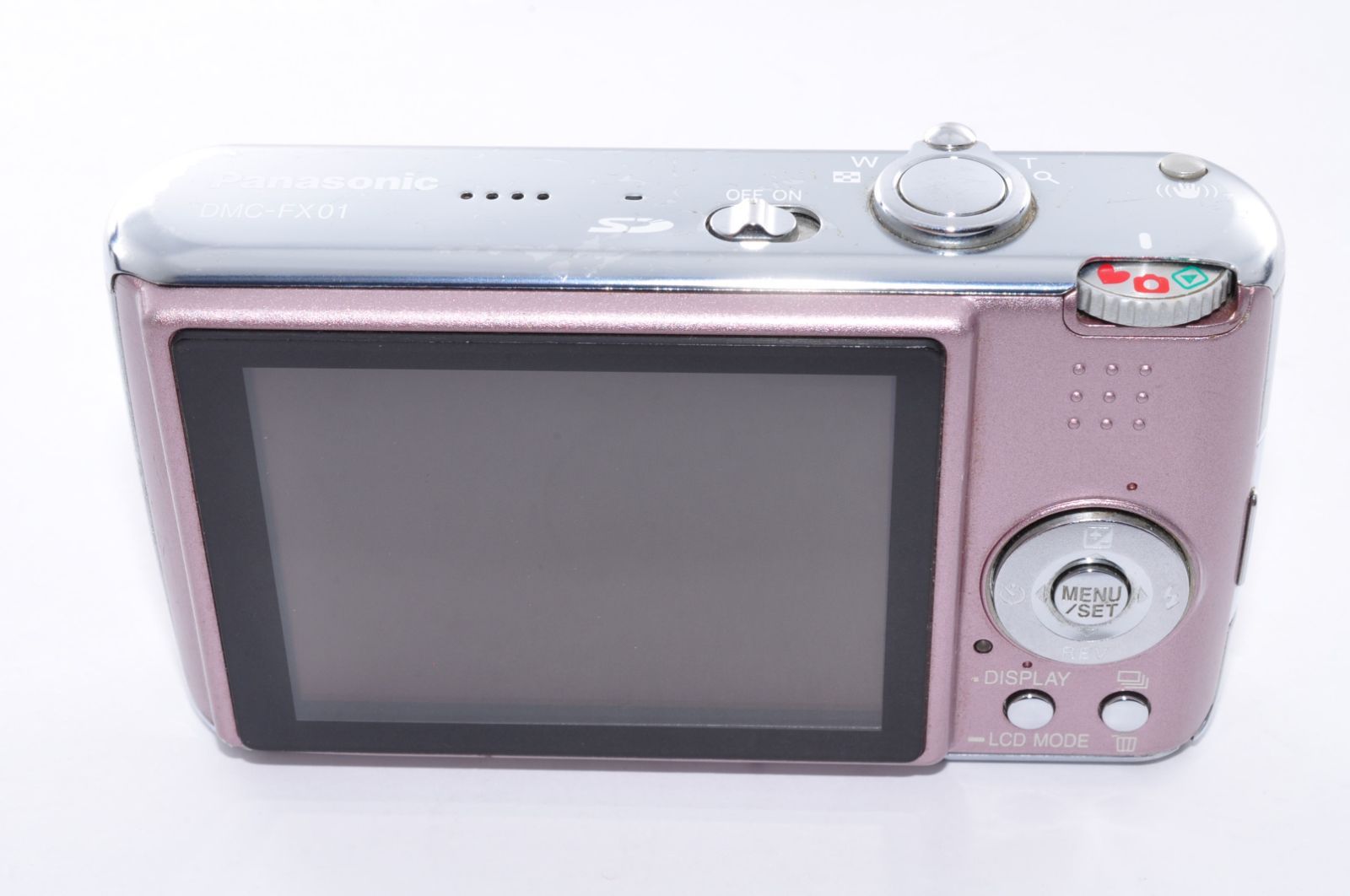 Panasonic DMC-FX01 DIGITAL Camera ピンク デジカメ デジタルカメラ 