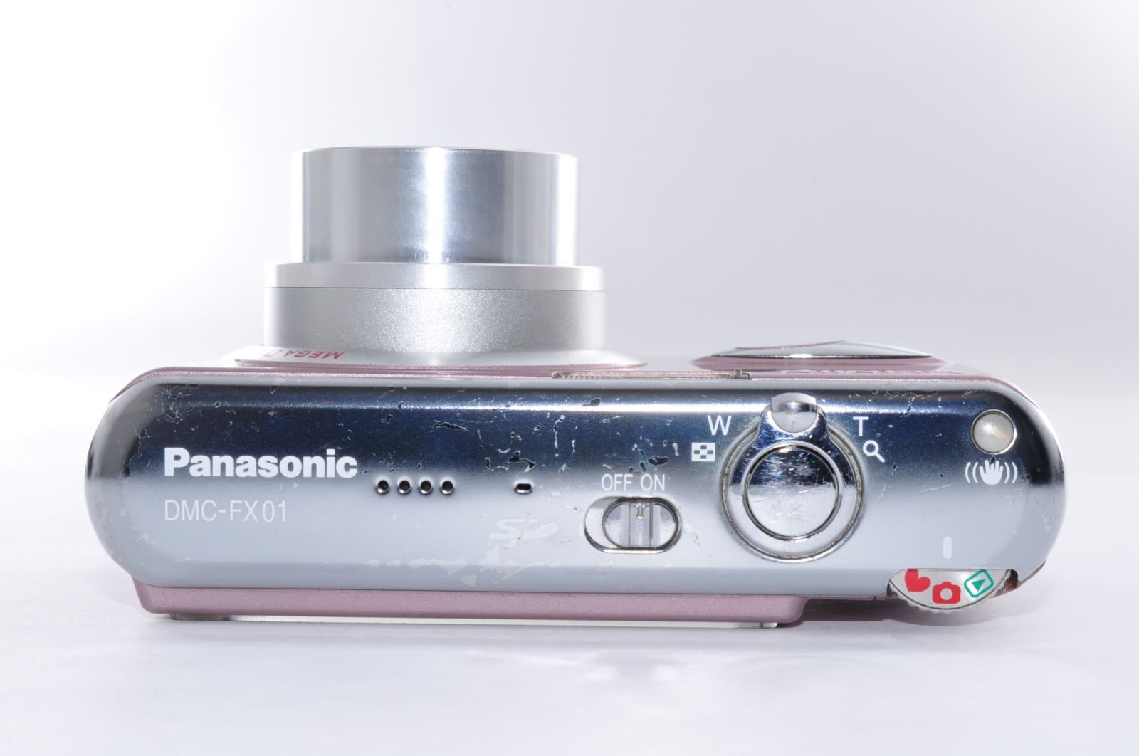 Panasonic DMC-FX01 DIGITAL Camera ピンク デジカメ デジタルカメラ 