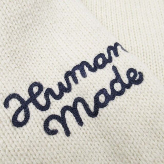 極美品 25aw ヒューマンメイド HUMAN MADE ZIP-UP KNIT JACKET ジップ 
