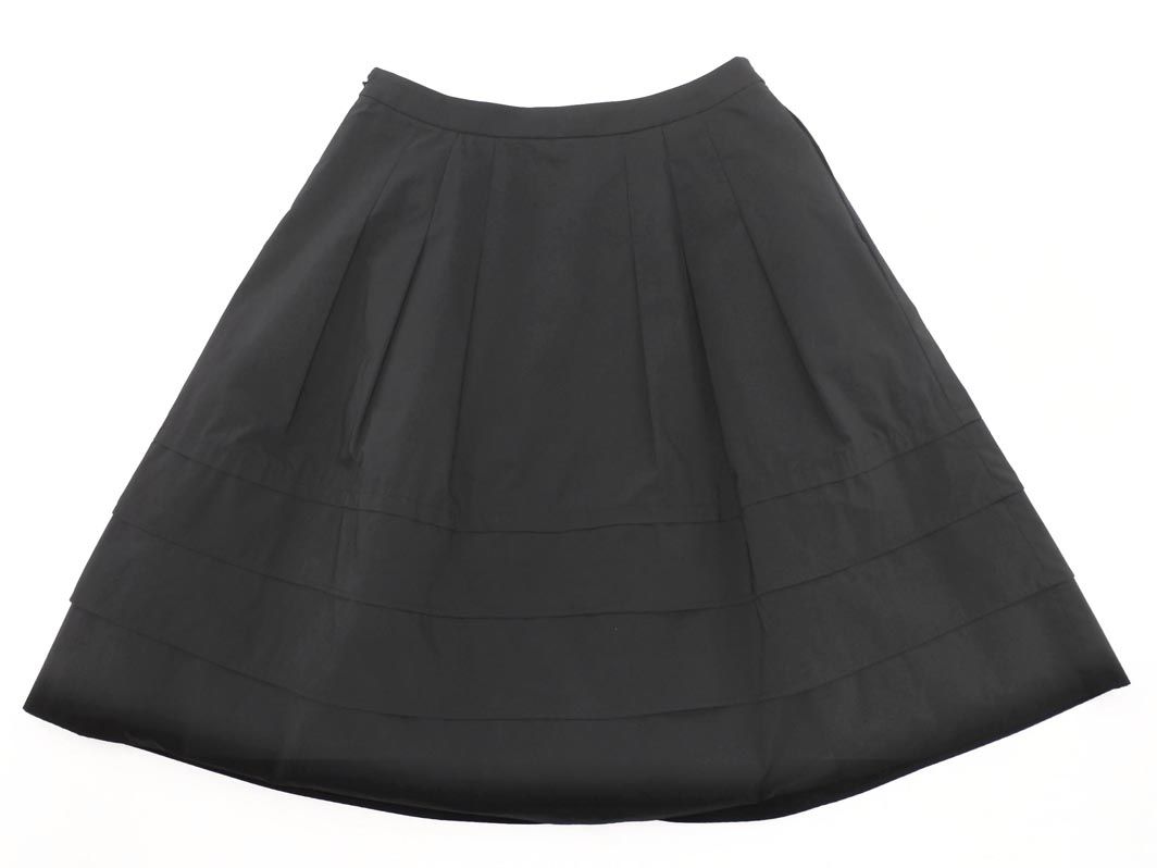 TO BE CHIC トゥービーシック ティアード スカート size40/黒