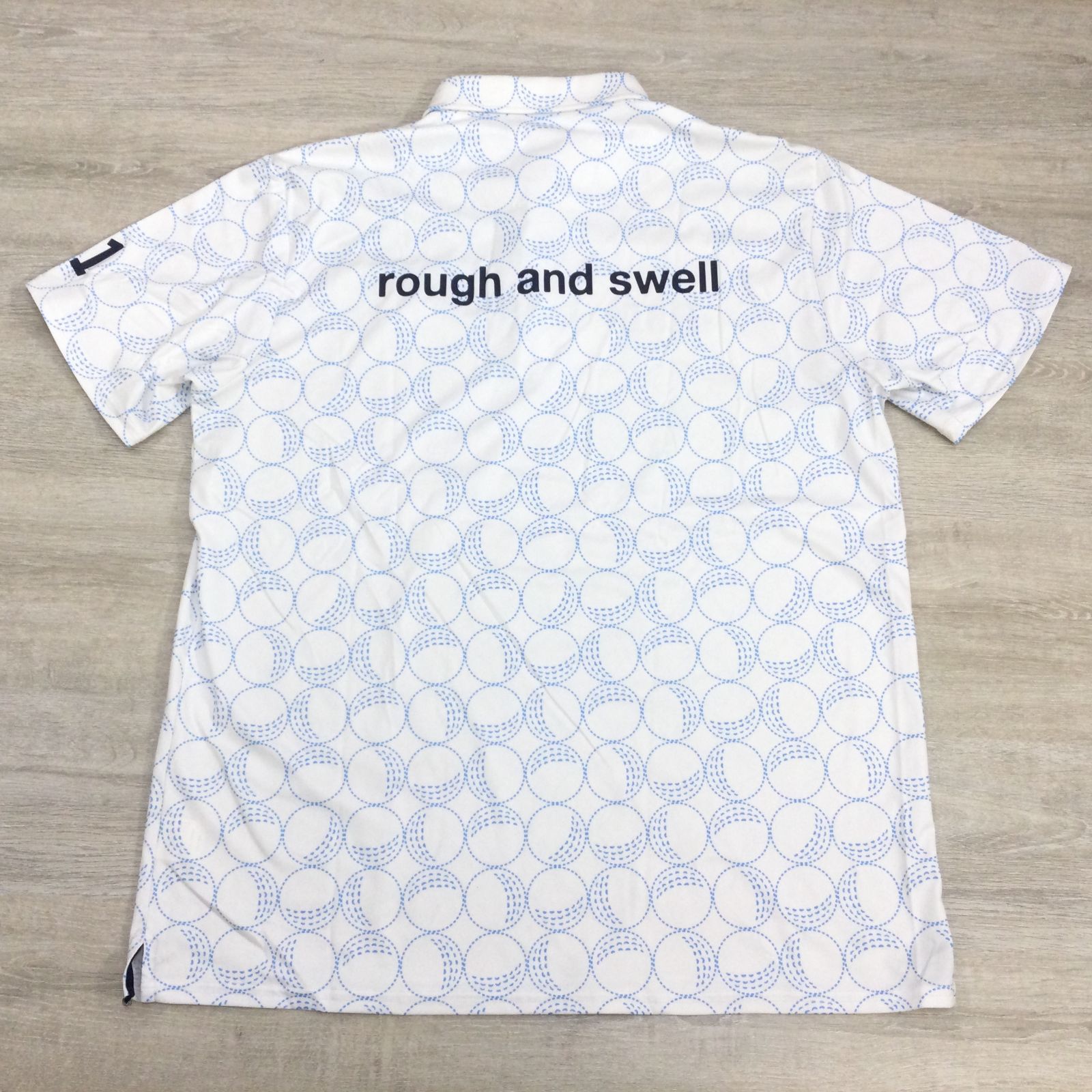 ROUGH&SWELL ラフアンドスウェル 半袖 ポロシャツ XLサイズ ゴルフ