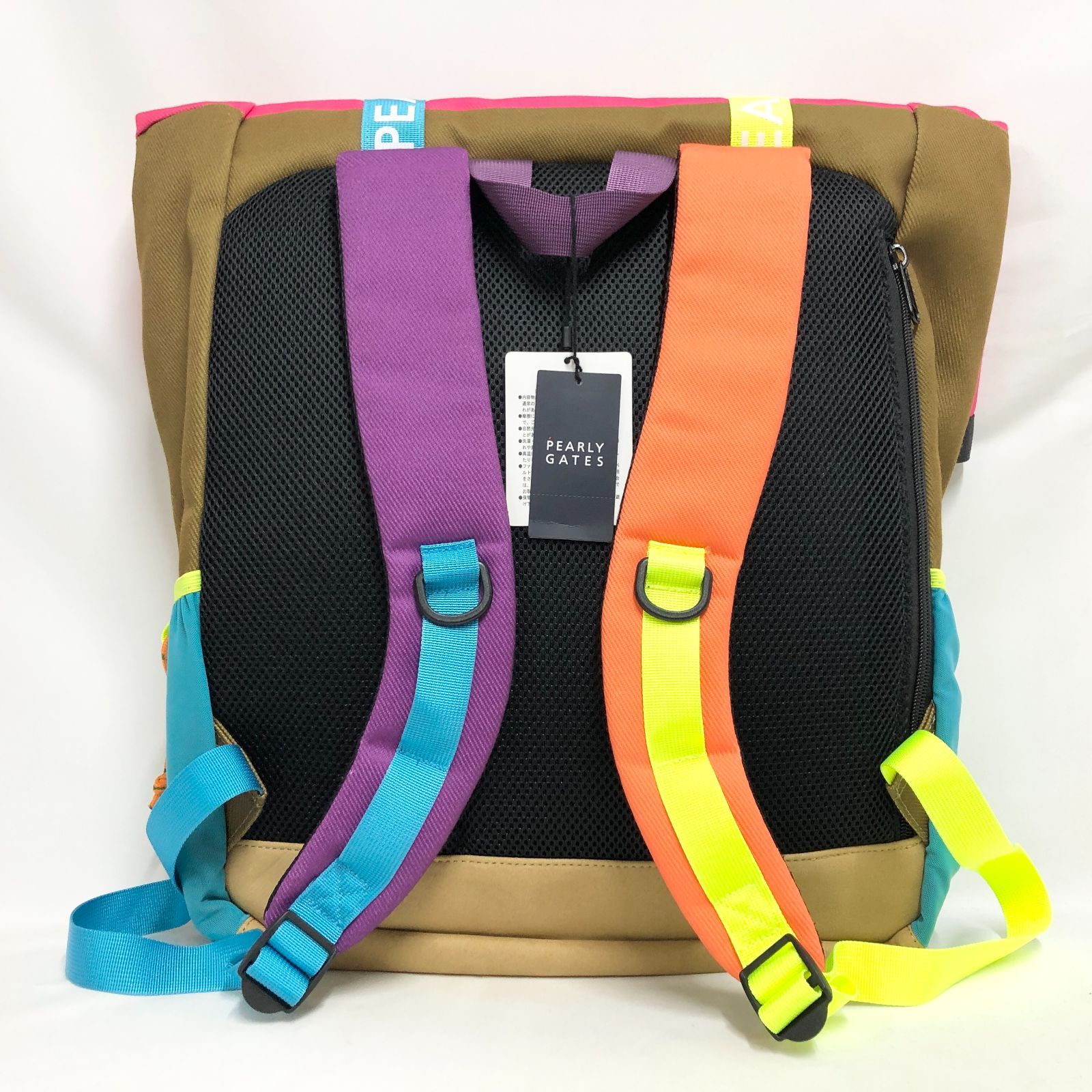  未使用 PEARLY GATES パーリーゲイツ バックパック マルチカラー レディースクラブ ゴルフバッグ キャディバッグ ゴルフ