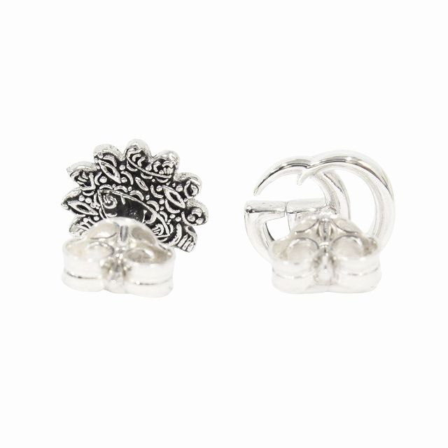 新品仕上げ済 新同 極美品 グッチ GUCCI ダブルG フラワー スタッズ ピアス アクセサリー ジュエリー SV925 マザーオブパール 527390 シルバー メンズ レディース ユニセックス １ 新紙幣発行の今が買い替え時！「グッチ」の新作財布｜２色使いが新鮮な