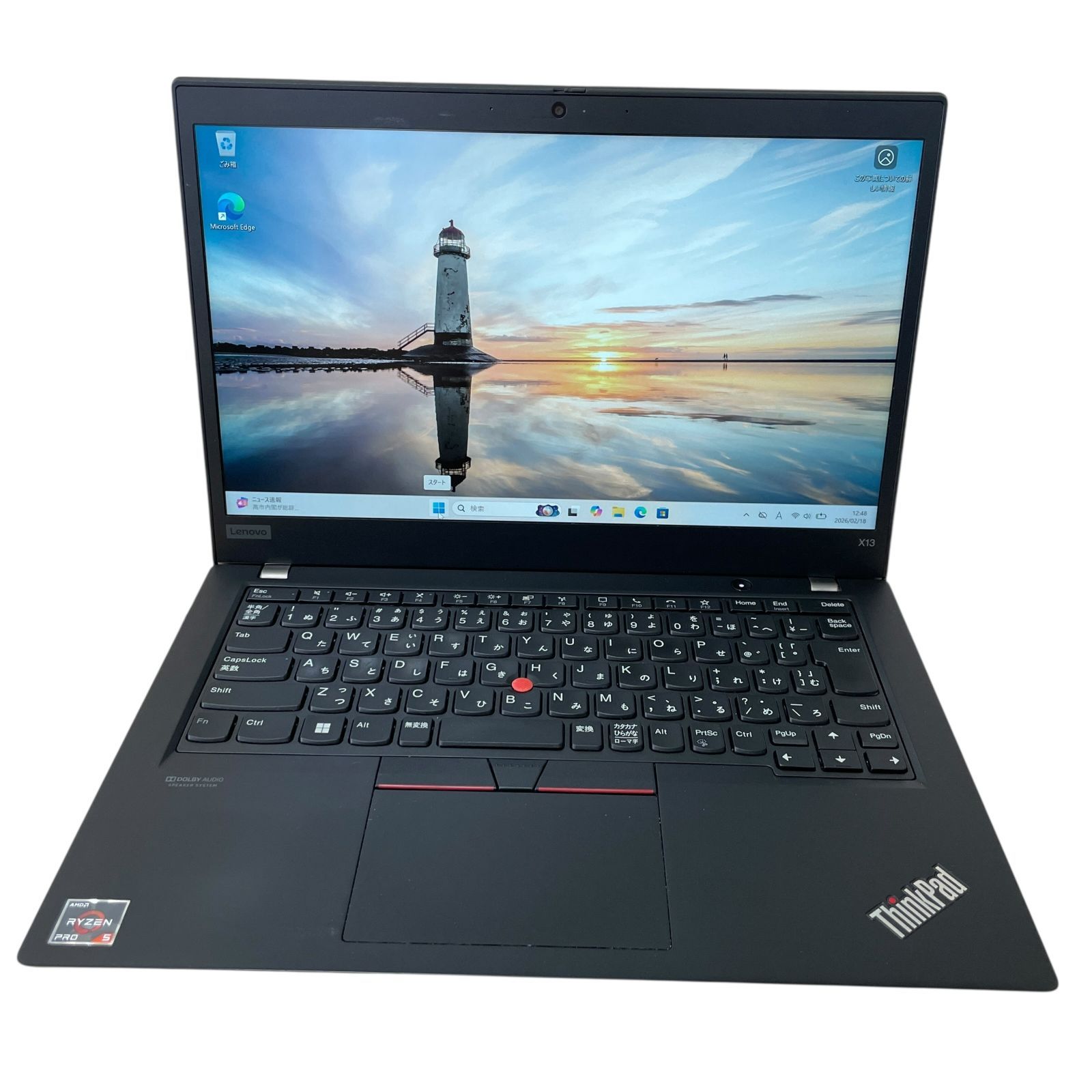 美品 Lenovo ThinkPad X13 Gen1 Ryzen5/16GB/256GB Office付 - メルカリ