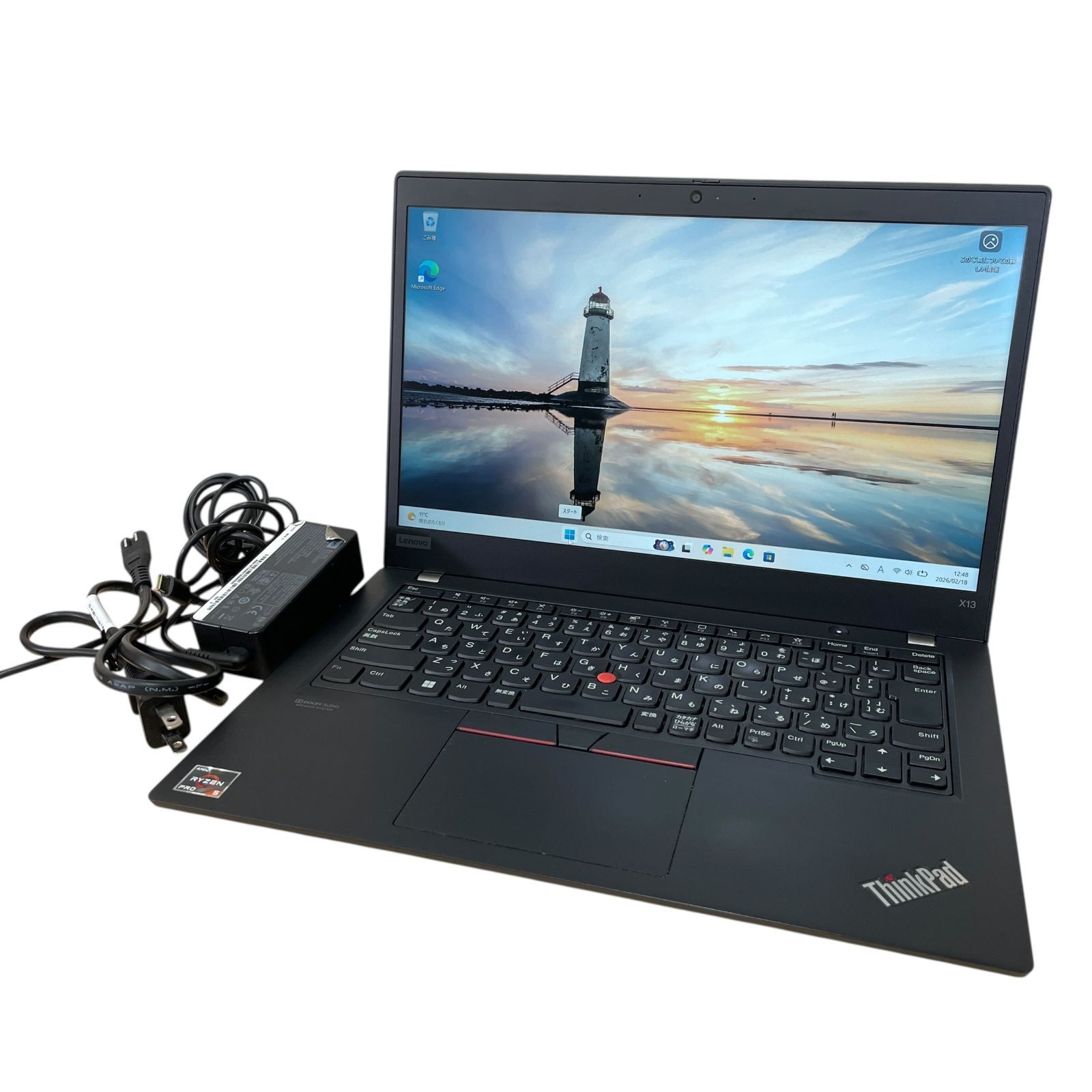 美品 Lenovo ThinkPad X13 Gen 1 AMD Ryzen 5 PRO 4650U メモリ 16GB