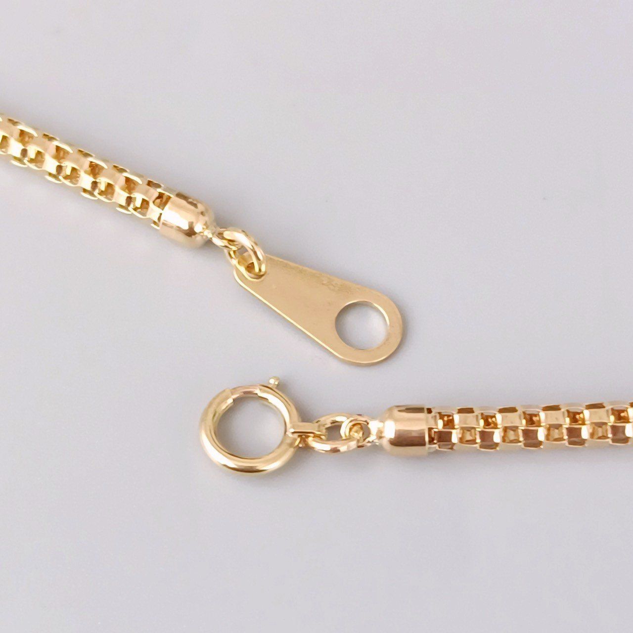 18金　造幣局刻印入り　K18ネックレス 18金 K18 デザインネックレス 造幣局刻印 男女兼用 6.69g 41㎝ Z162