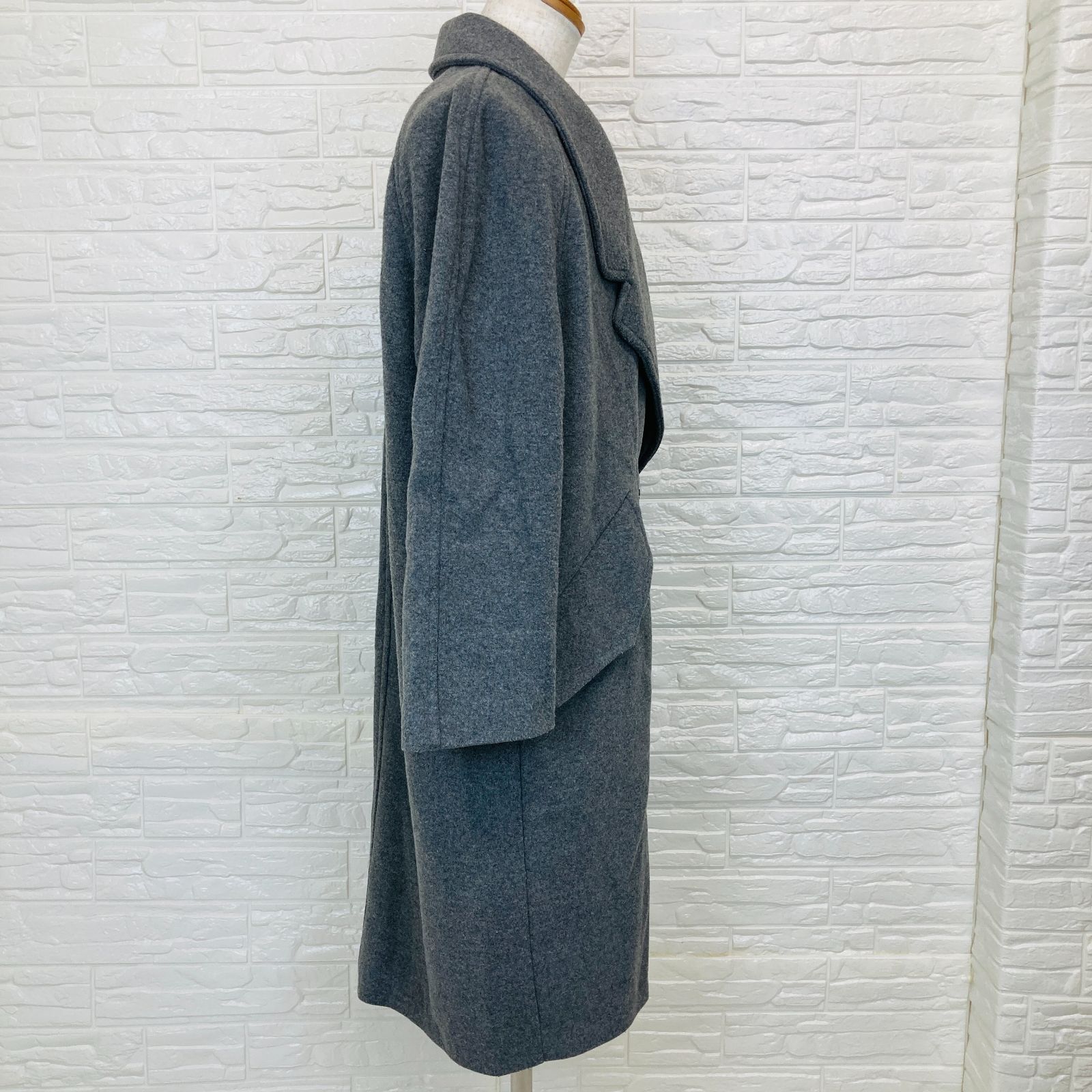レディース ZARA グレー ロングコート Mサイズ