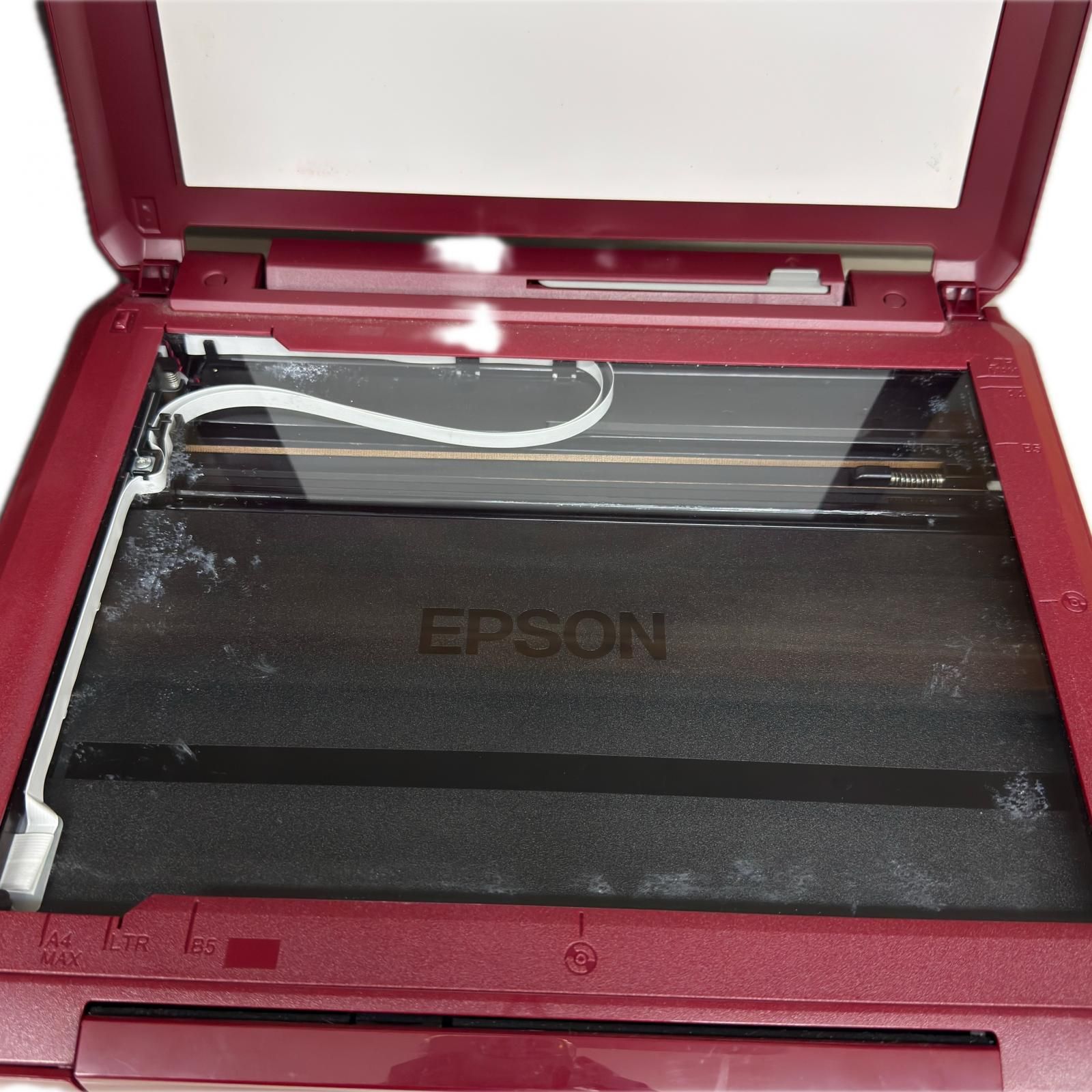 正常可動 Epson エプソン EP-807AR C491J プリンター レッド コピー機