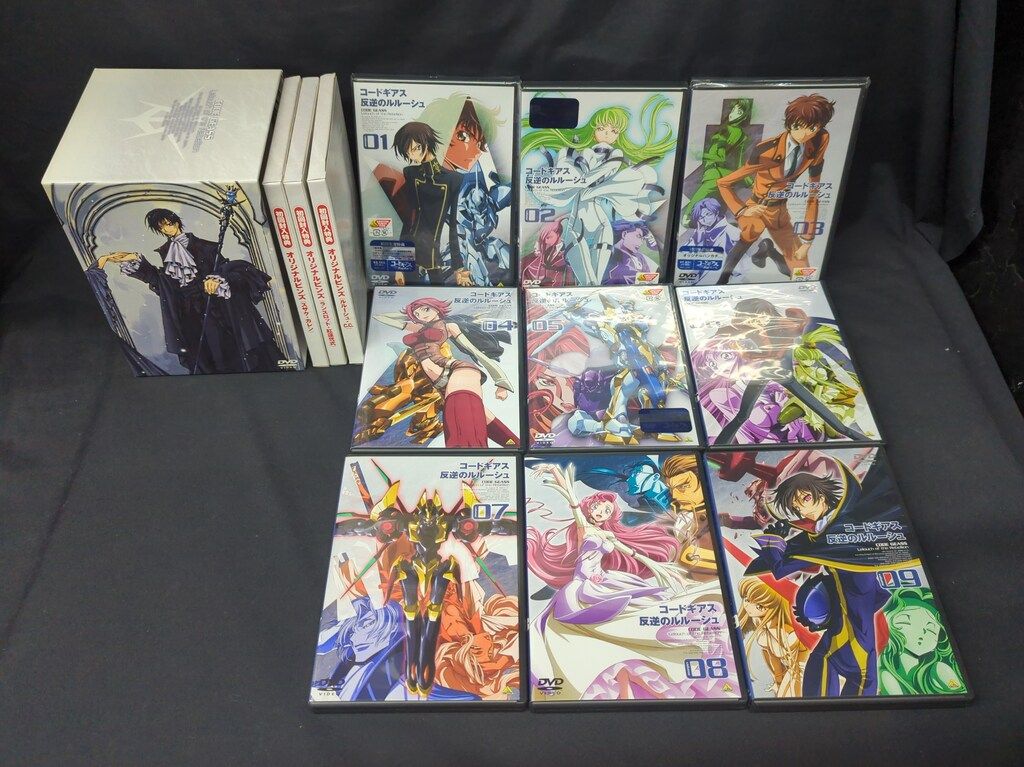 アニメDVD コードギアス 反逆のルルーシュ 初回版全9巻 セット - メルカリ