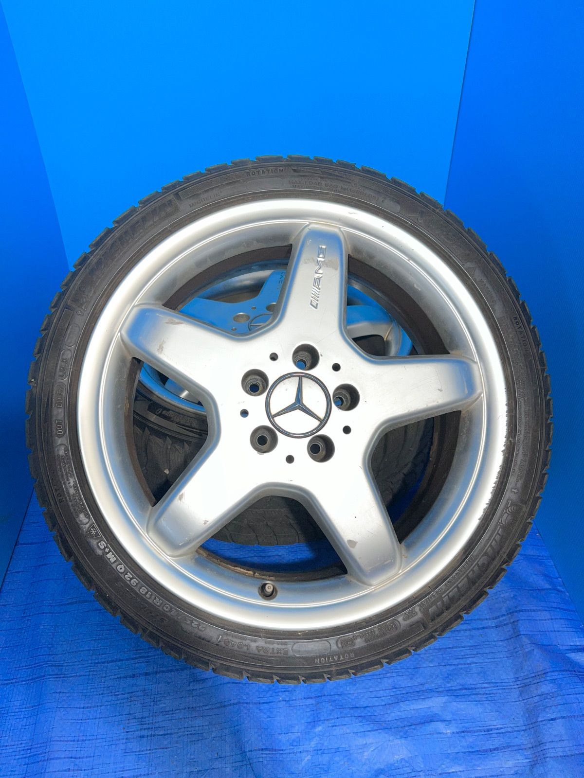 AMG純正 18インチ】メルセデス・ベンツ 5スポーク ホイール 4本セット