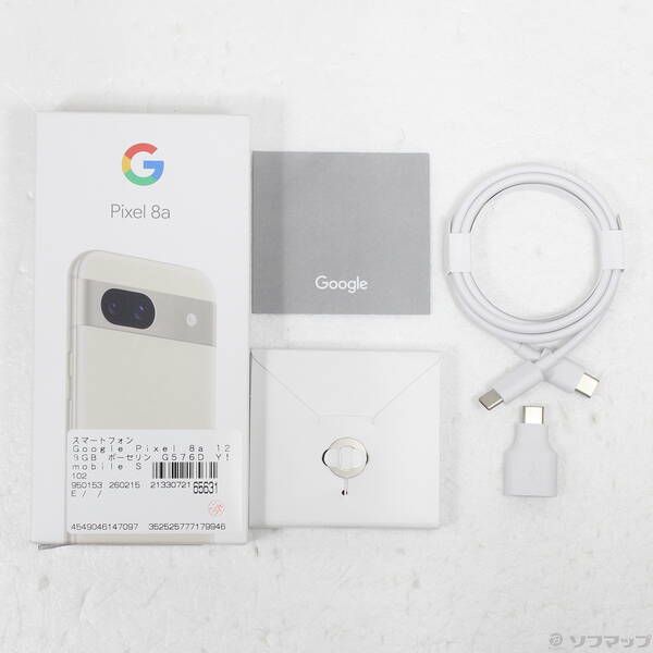 ソフマップ 〔中古品〕 Google Pixel 8a 128GB ポーセリン G576D Y